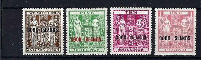 Image of Cook Islands SG 118/21 LMM British Commonwealth Stamp
